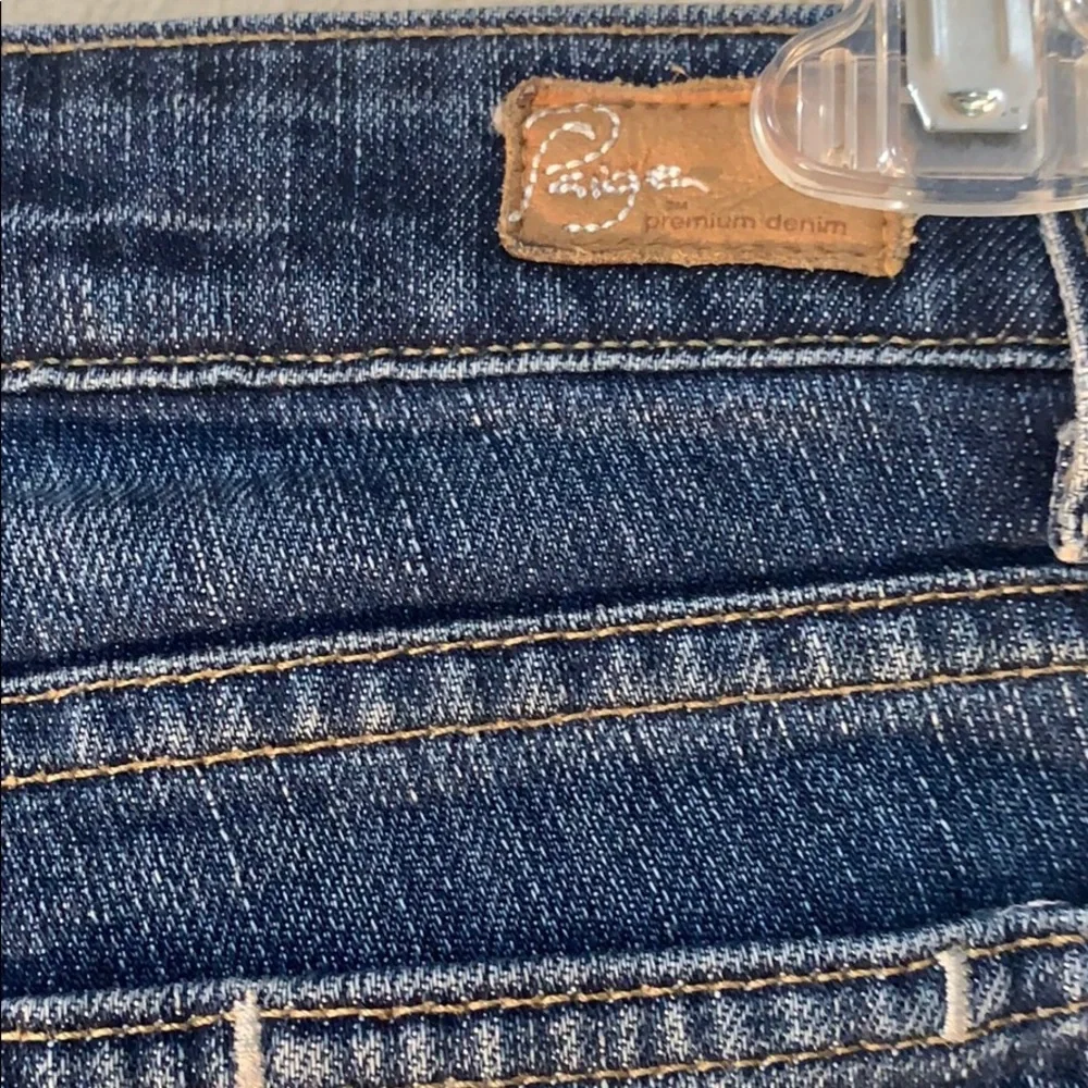 PAIGE Dark Wash Flare Jeans - Picture 7 of 8